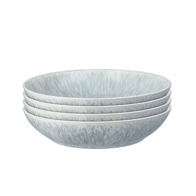 Denby Reactive Grey Pasta Bowls - Set of 4
