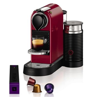 Krups Nespresso Citiz Red with Milk