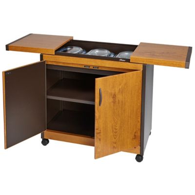 Connoisseur Hostess Trolley Golden Oak Effect alt image 4