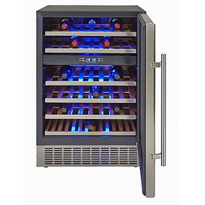 Crosslee Hostess 46-Bottle Wine Cabinet 