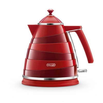 Delonghi KBA3001 Avvolta 1.7L Kettle (Red, White)