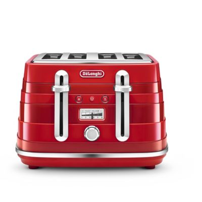 De Longhi Avvolta Toaster Red CTA4003.R Lakeland