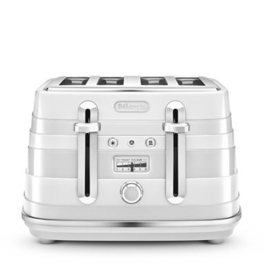 De'Longhi Avvolta Toaster White CTA4003.W Lakeland