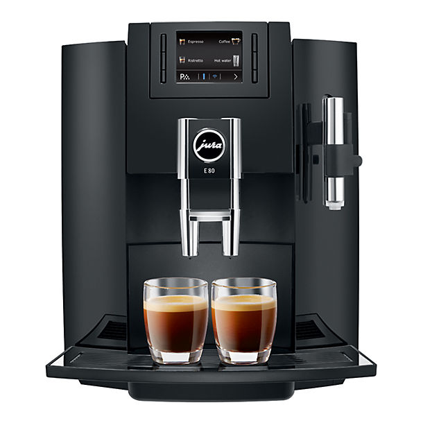 Jura E80 Bean-to-cup Coffee Machine Piano Black 15083 image(1)