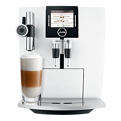 Jura Impressa J85 Bean-to-cup Coffee Machine Piano White 15049 image(1)