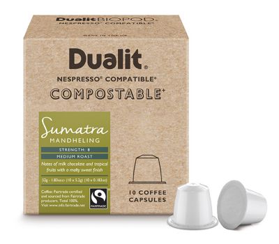 10 Dualit Compostable Sumatra Capsules image(2)
