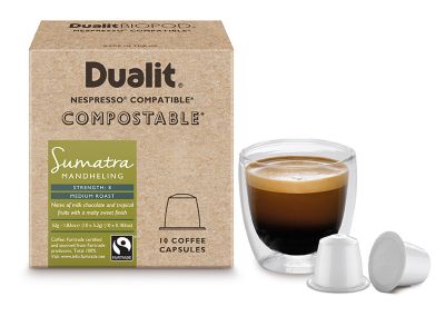 10 Dualit Compostable Sumatra Capsules image(3)
