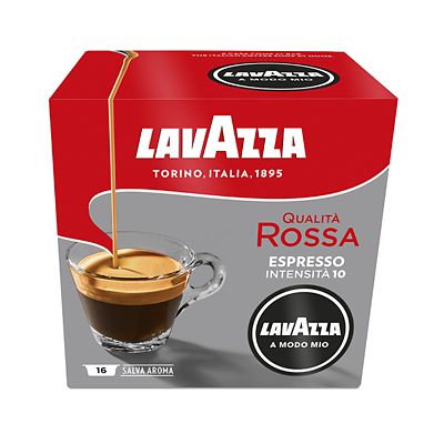 Lavazza A Modo Mio Qualita Rossa Coffee Capsules - Pack of 16 - (Image 2)