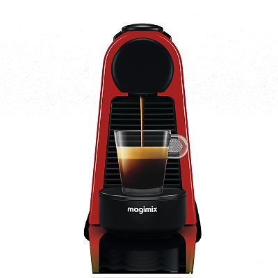 Magimix Nespresso Essenza Mini Coffee Machine Red 11366 | Lakeland