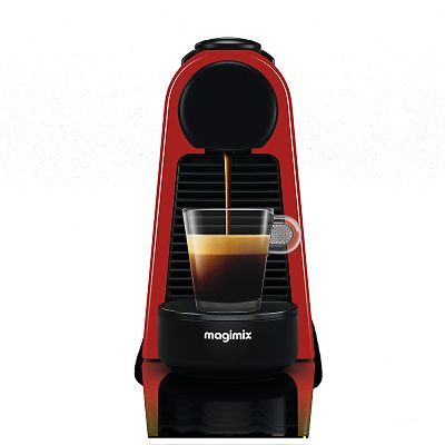 Magimix Nespresso Essenza Mini Coffee Machine Red 11366