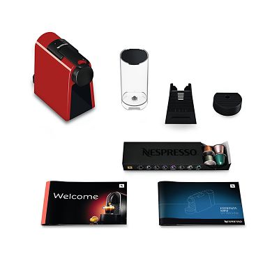Magimix Nespresso Essenza Mini Coffee Machine Ruby Red 11366 image(3)