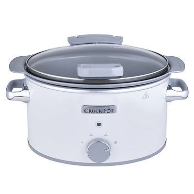 Crock-Pot DuraCeramic 4.5L Hinged Lid Slow Cooker CSC038 image(5)