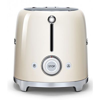Smeg 50s Retro 2-Slice Toaster Cream TSF01CRUK image(3)