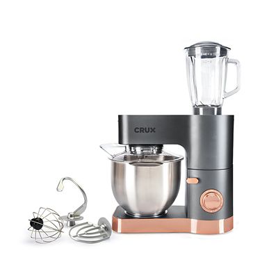 CRUX Bake and Blend 5.5L Stand Mixer with Blender Jug CRUX004 alt image 2