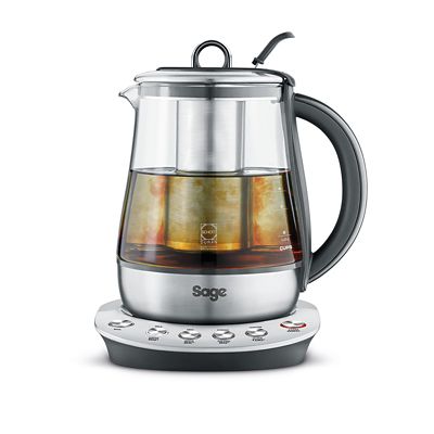 Sage Stainless Steel and Woodgrain Tea Kettle - World Market