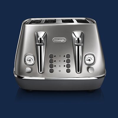 De’Longhi Distinta Flair 4-Slice Toaster Finesse Silver CTI4003.S image(4)