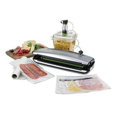 FoodSaver Compact Vacuum System Food Vacuum Sealer FFS015 image(5)