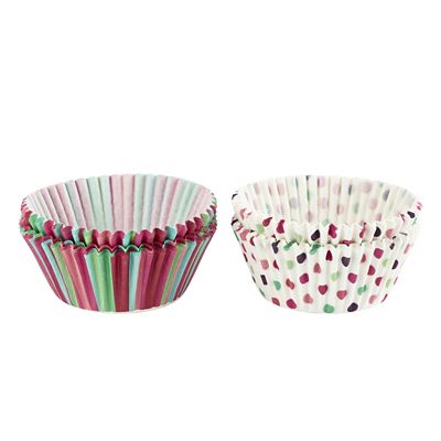Let’s Party Spots and Stripes Greaseproof Cupcake Cases 80 Pack - (Image 3)