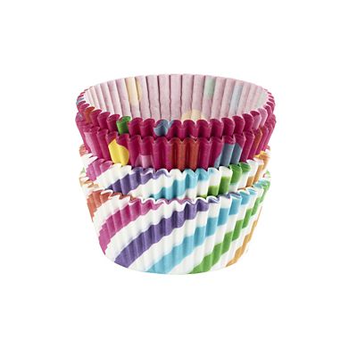 Swirls and Spots Greaseproof Cupcake Cases 80 Pack - (Image 3)
