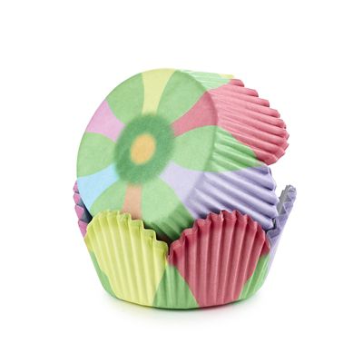 Tulip Shaped Greaseproof Cupcake Cases 80 Pack Lakeland
