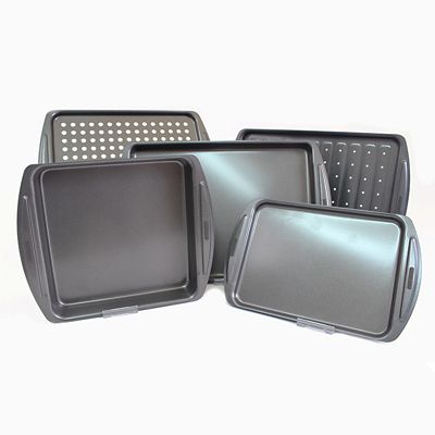 Lakeland 5Piece Oven Tray Bakeware Set Lakeland