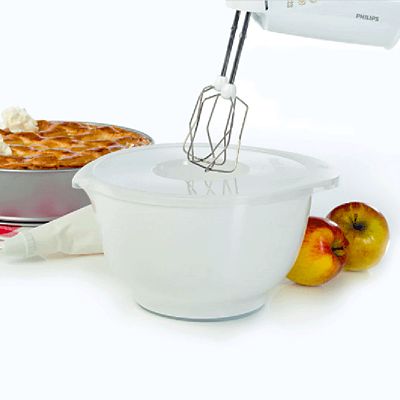 Rosti Mepal Mixing Bowl with Anti Splash Lid 3L image(2)