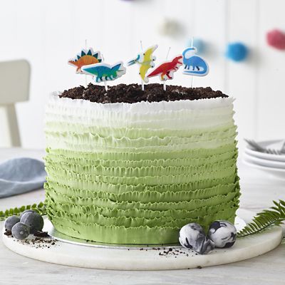 Talking Tables Dinosaur Cake Candles – Pack of 5 - (Image 2)