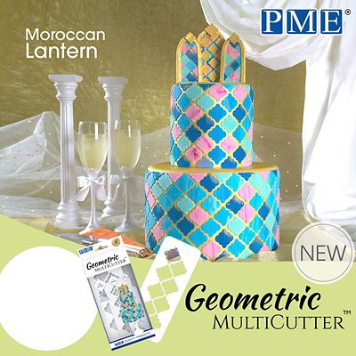 PME Geometric Multicutters Moroccan Lantern – Set of 3 image(4)