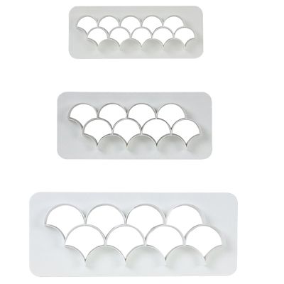 PME Geometric Multicutters Fish Scale – Set of 3 - (Image 3)