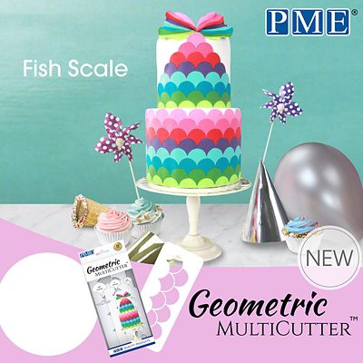PME Geometric Multicutters Fish Scale – Set of 3 - (Image 4)