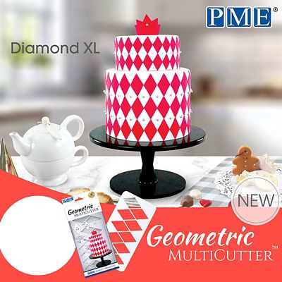 PME Geometric Multicutters Diamond – Set of 3 - (Image 4)