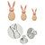 3 PME Rabbit Plunger Cutters