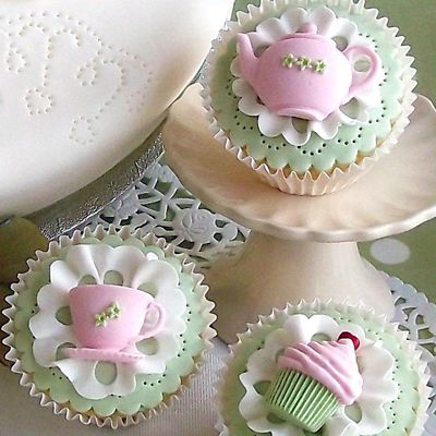 Katy Sue Designs Afternoon Tea Flexible Silicone Mould - (Image 2)