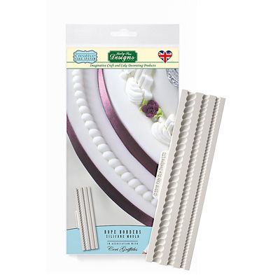 Katy Sue Designs Rope Borders Flexible Silicone Mould image(6)