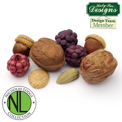 Katy Sue Designs Nuts and Berries Silicone Mould - (Image 4)