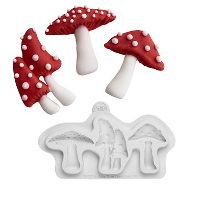 Katy Sue Designs Silicone Toadstool Mould - (Image 1)