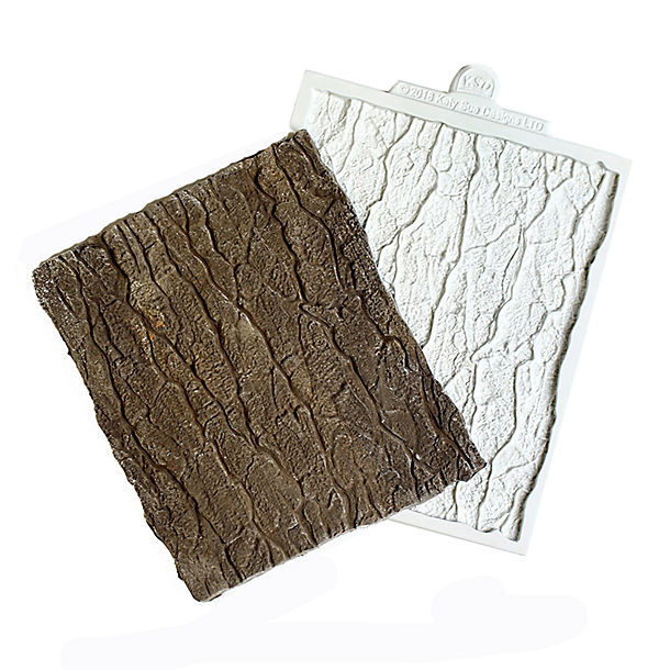 Katy Sue Designs Continuous Tree Bark Silicone Mould image(1)