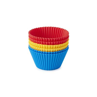 Silicone shop cupcake cases