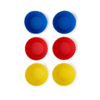 Silicone Cupcake Cases – Pack of 6 - (Image 4)