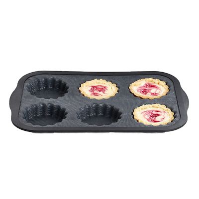 Zenker Glass Fibre Silicone Tartlet tray image(1)