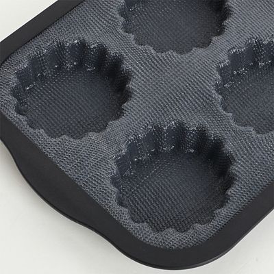 Zenker Glass Fibre Silicone Tartlet tray - (Image 4)