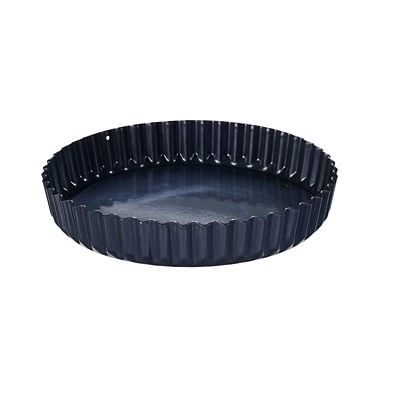 23cm Enamel Base Loose-Based Round Tart Tin image(2)