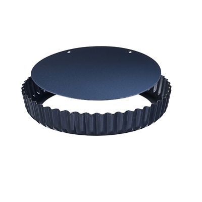 23cm Enamel Base Loose-Based Round Tart Tin image(3)