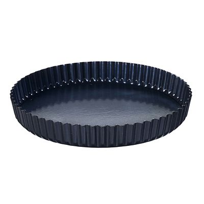 23cm Enamel Base Loose Based Round Tart Tin Lakeland