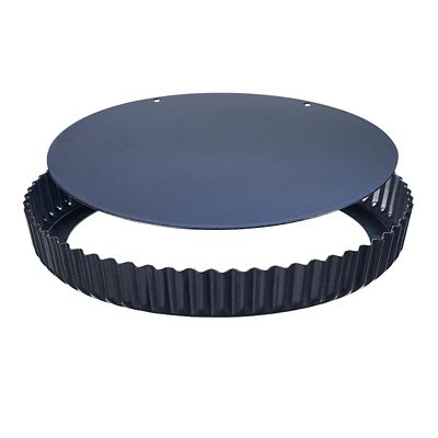 Diamond Blue Loose Based 25cm Flan, Tart and Quiche Tin image(4)