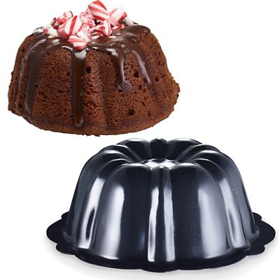 Diamond Blue Mini Fluted Cake Tins – Set of 4 - (Image 3)