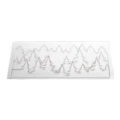 Pine Trees Skyline Chocolate Mould 27 x 13cm image(5)
