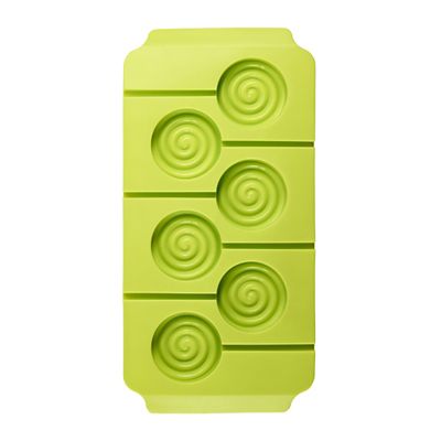 6-Hole Silicone Whirly Lolly Pop Mould image(5)