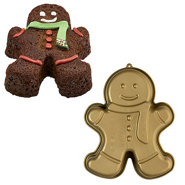 Gingerbread Man Silicone Cake Mould image(1)