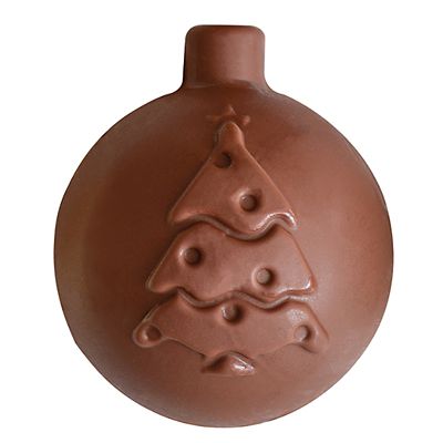 Christmas Bauble Chocolate Mould - Makes 4 Hollow Baubles - (Image 3)